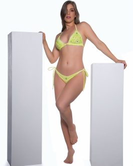 Bikini Luxury Bordado a Mano – Opalo Circon | Flower Swimwear